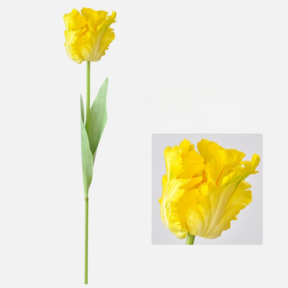 69cm Silk Artificial Parrot Tulip Flower
