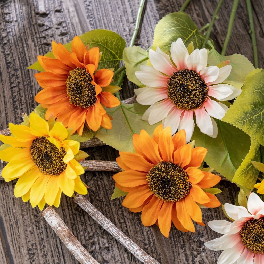 38.5cm Silk Artificial Sunflower