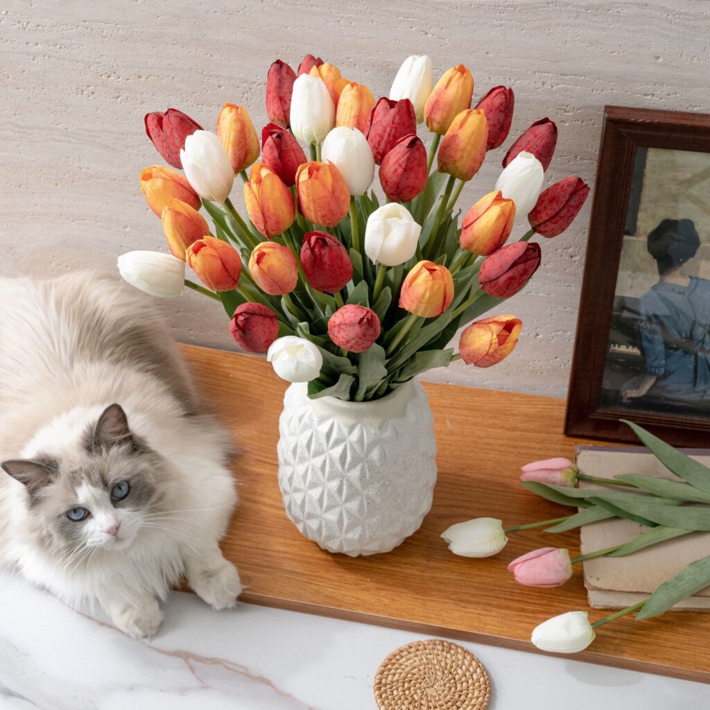 45cm Silk Artificial Tulip Flower