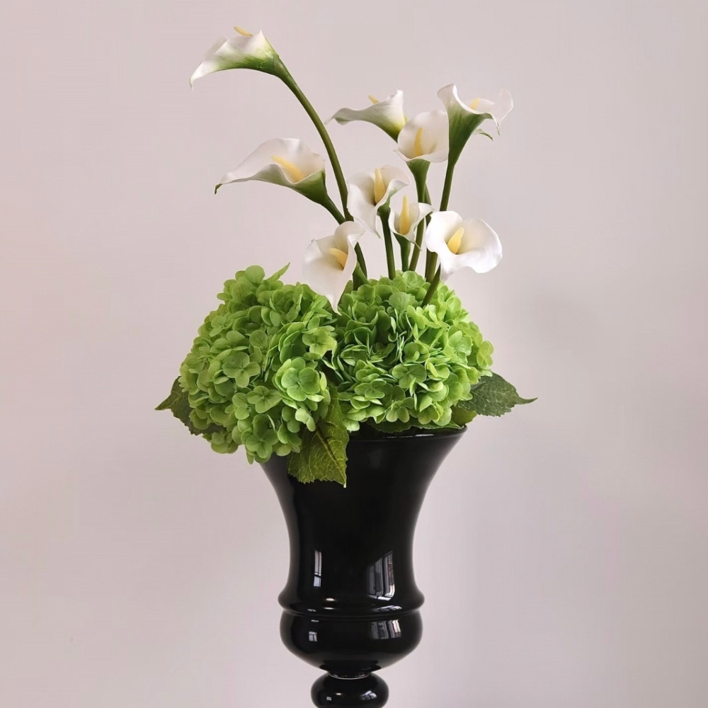 44cm Real Touch Artificial Hydrangea Flower