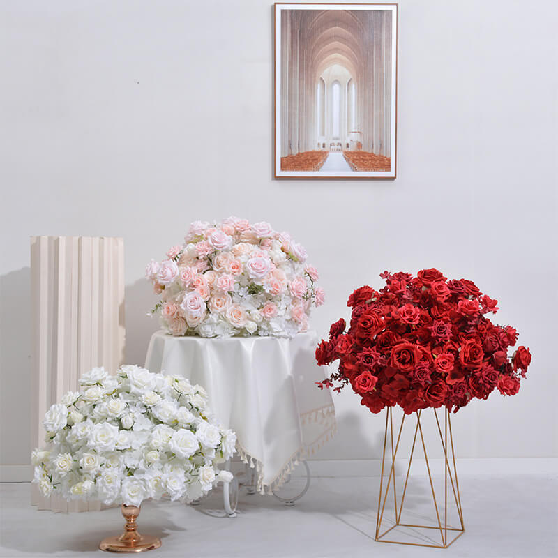 60cm Silk Artificial Flower Ball Flower Table Centerpieces