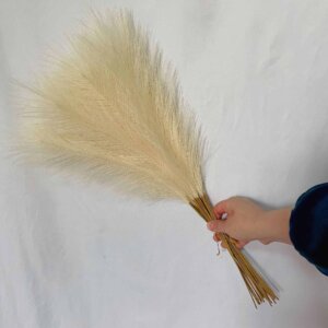 55cm Artificial Pampas Grass Boho Home Decor - Image 10