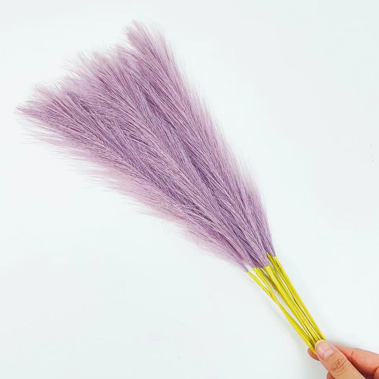 55cm Artificial Pampas Grass Boho Home Decor - Image 20