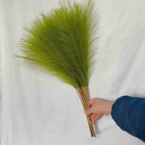 55cm Artificial Pampas Grass Boho Home Decor - Image 39