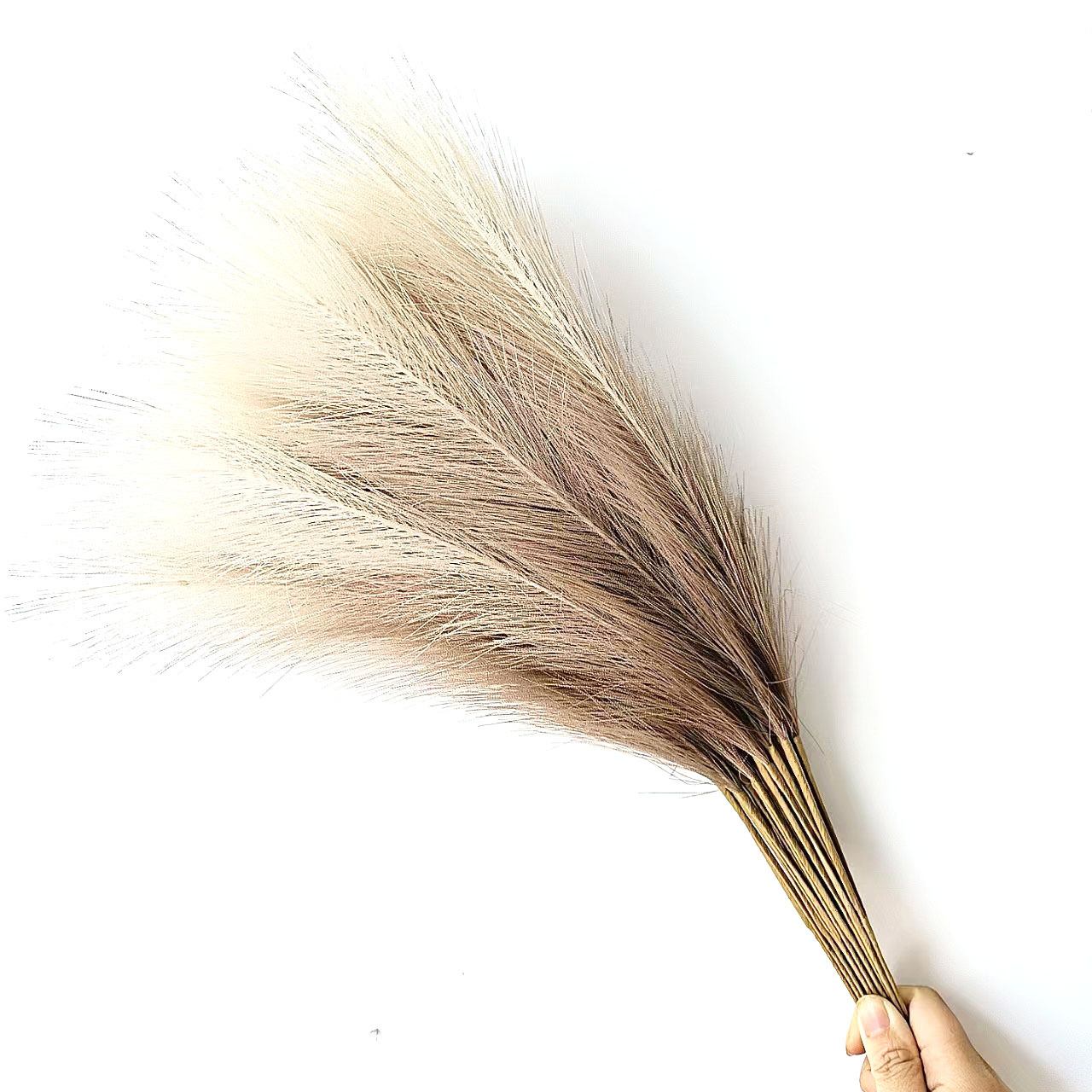 55cm Artificial Pampas Grass Boho Home Decor - Image 51