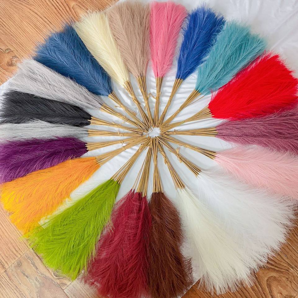 55cm Artificial Pampas Grass Boho Home Decor