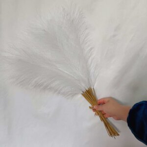 55cm Artificial Pampas Grass Boho Home Decor - Image 7