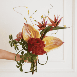 85cm Artificial Soft Rubber Real Touch Bird of Paradise Strelitzia Reginae Flower - Image 2