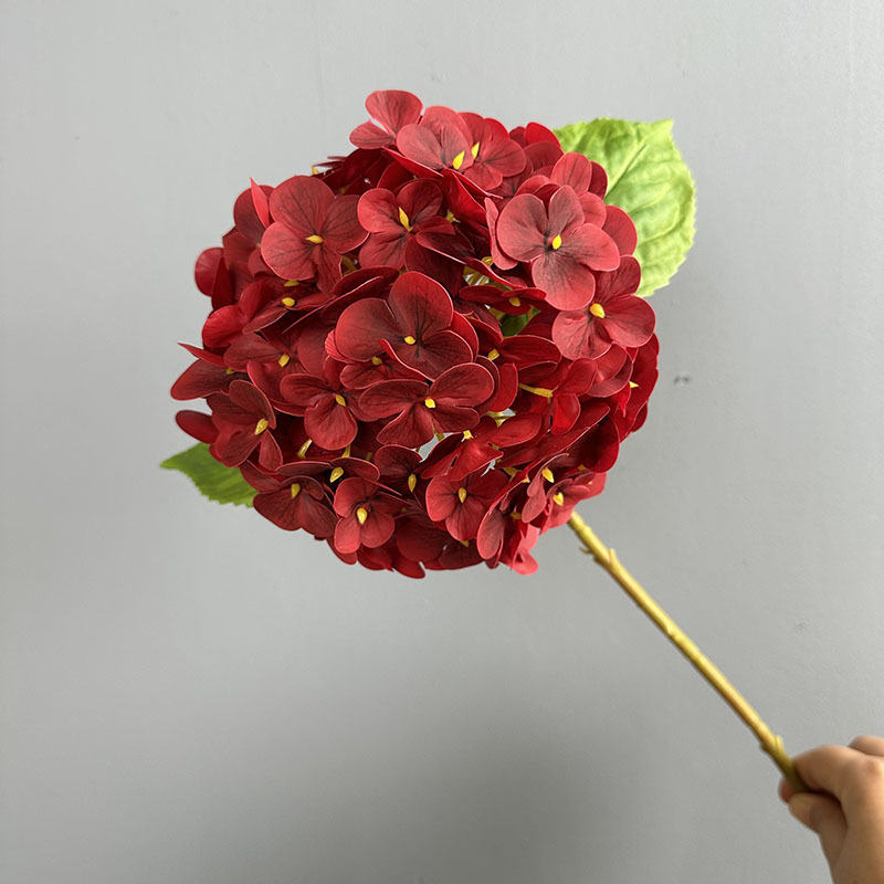 44cm Real Touch Artificial Hydrangea Flower