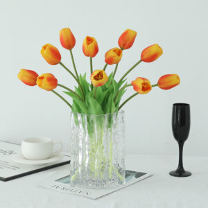 42cm Real Touch Artificial Tulip Flower - Image 2
