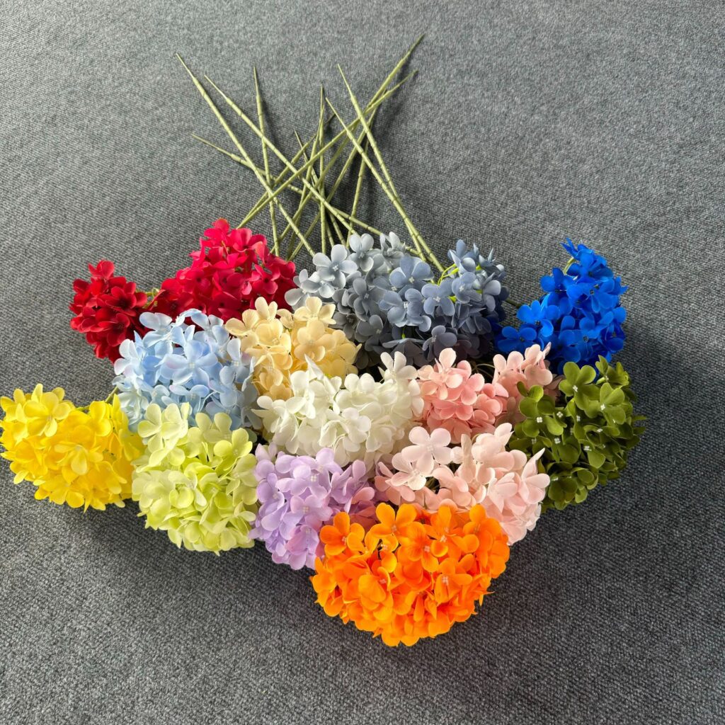 70cm 90 Petals 15 Colors Silk Artificial Hydrangea Flower