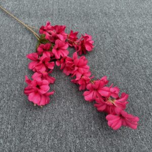 100cm Silk 3-Branched Artificial Delphinium Larkspur Flower Artificial Lilac Sprays - Image 7