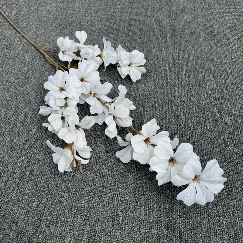 100cm Silk 3-Branched Artificial Delphinium Larkspur Flower Artificial Lilac Sprays