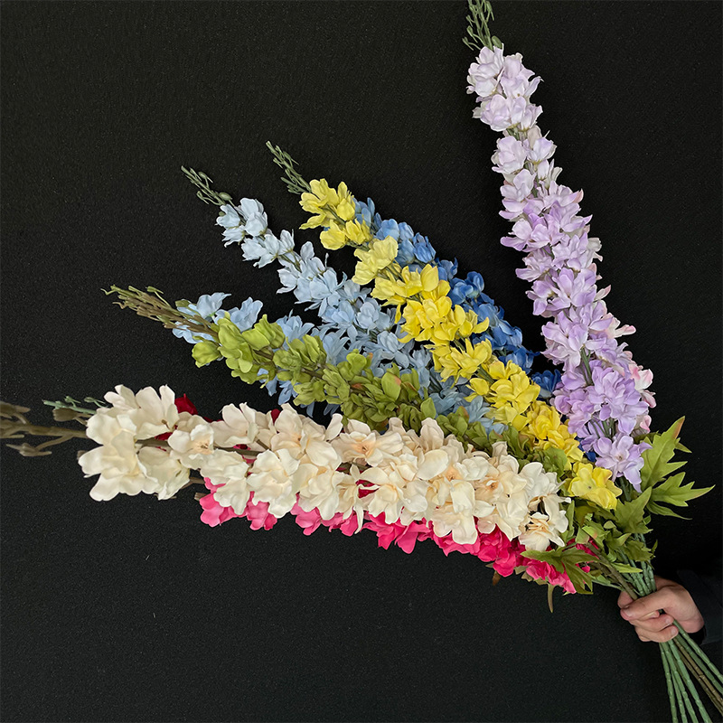 130cm Silk Artificial Delphinium Larkspur Flower