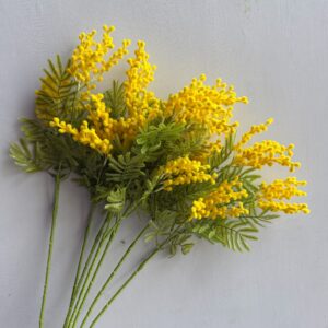 75cm 2 Branches Artificial Mimosa Acacia Flower