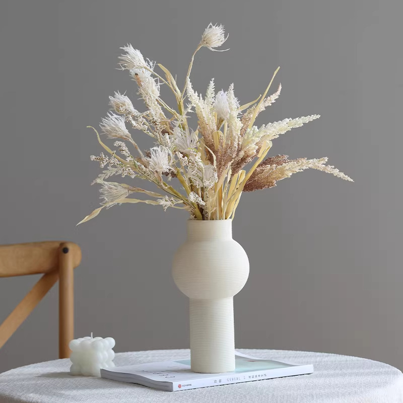 Artificial Dried Flowers & Plants with Autumn Winter Withered Effect, Floral Arrangement Materials