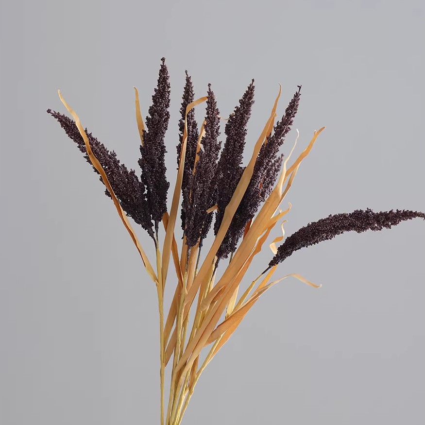 Artificial Dried Flowers & Plants with Autumn Winter Withered Effect, Floral Arrangement Materials