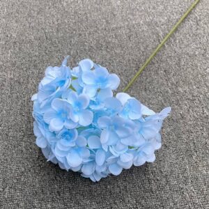 70cm Silk Leafless Artificial Hydrangea Flower - Image 5