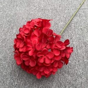 70cm Silk Leafless Artificial Hydrangea Flower - Image 6