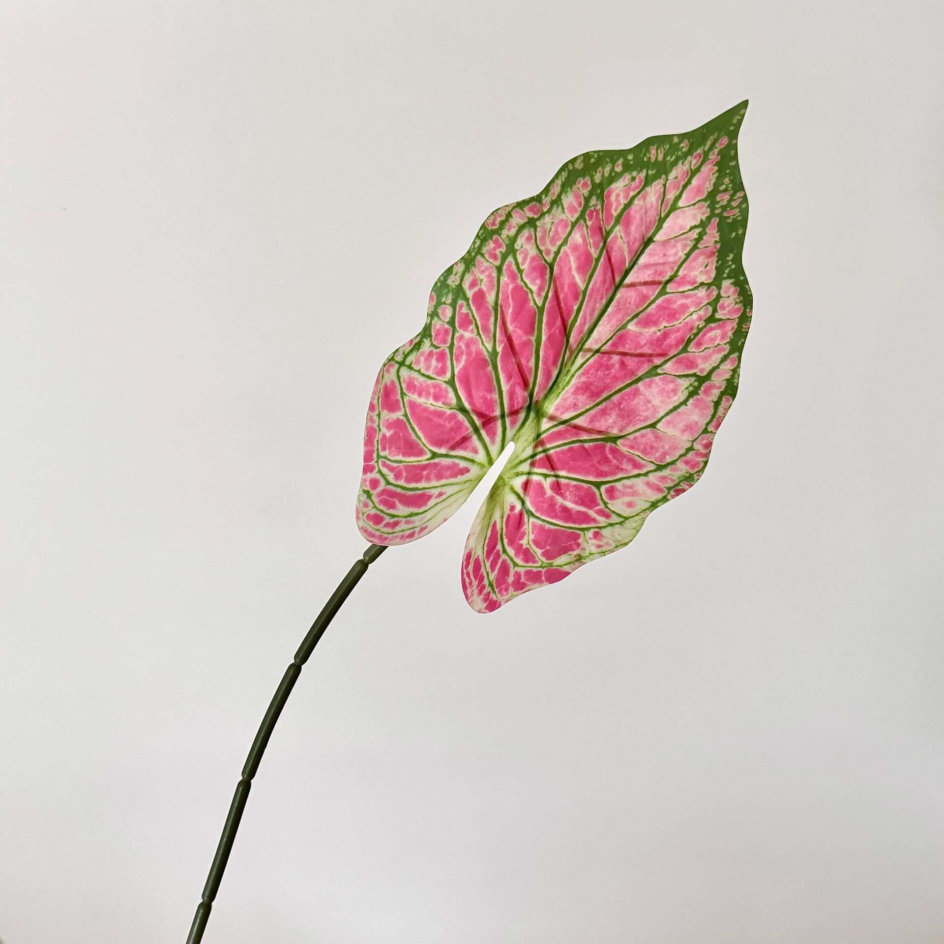 68cm 3D Printed Alocasia Leaves & Colored Taro Leaves Artificial Green Plants - Image 4