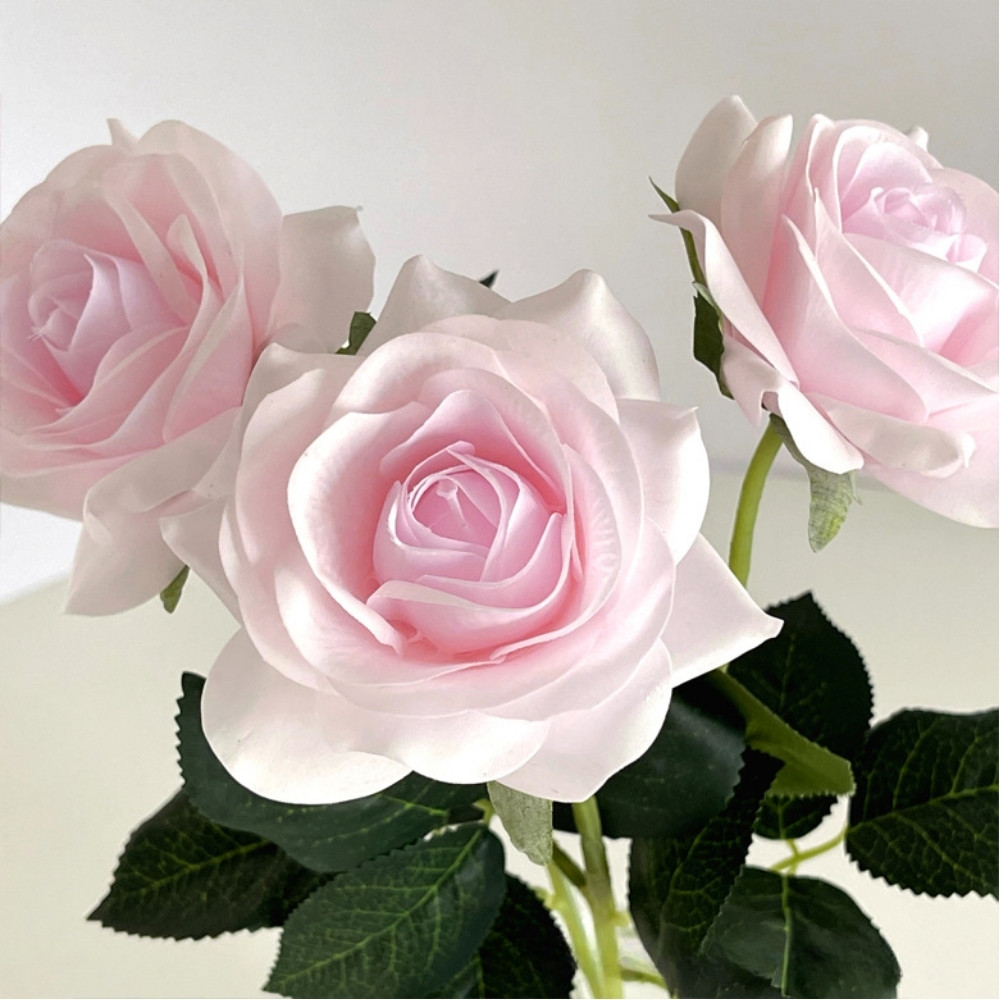 44cm Real Touch Artificial Rose Flower