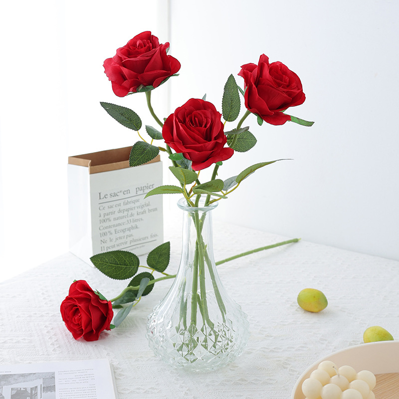 52cm Silk Artificial Rose Flower