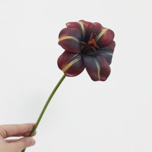 47cm EVA Artificial Fully Open Tulip Flower - Image 9