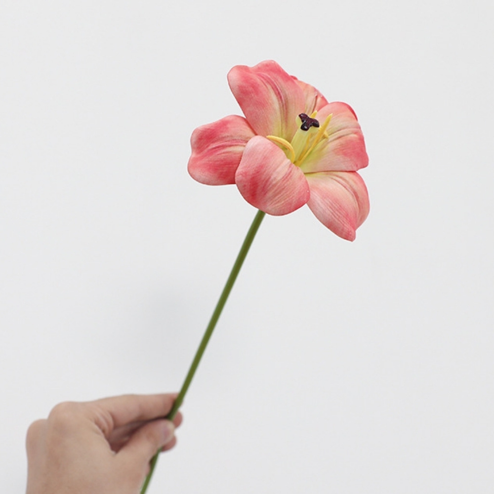 47cm EVA Artificial Fully Open Tulip Flower