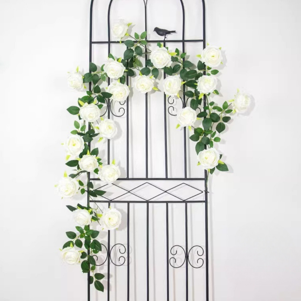 180cm Silk Artificial Rose Flower Hanging Vine