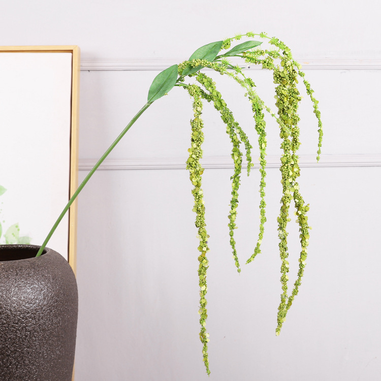 120cm Silk&Eco-friendly Foam Artificial Amaranthus Hanging Plant