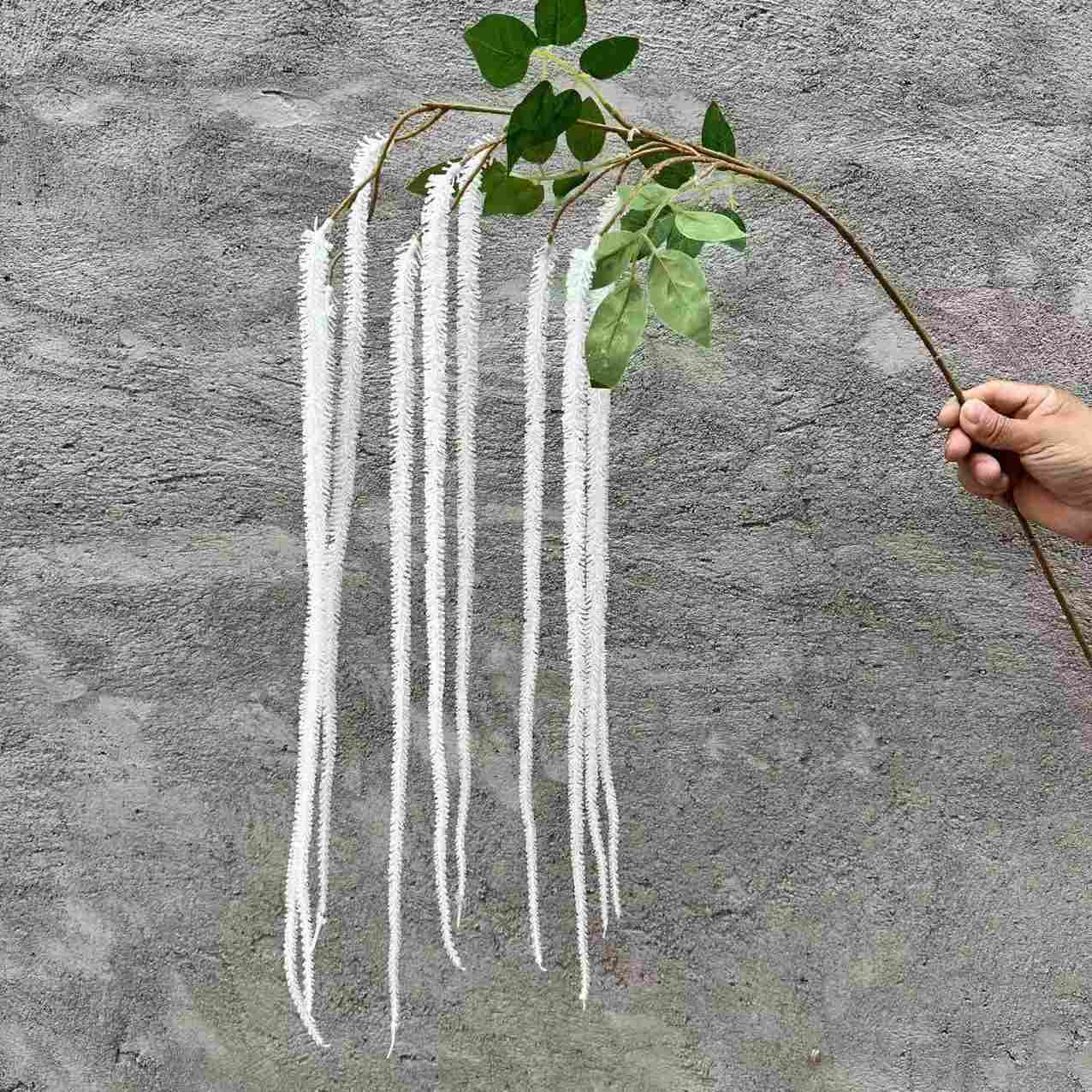 118cm Soft Rubber Artificial Amaranthus Trailing Plant - Image 6
