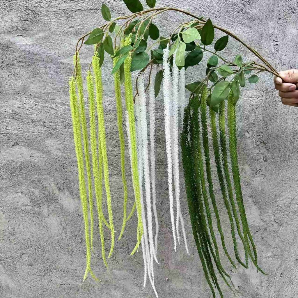 118cm Soft Rubber Artificial Amaranthus Trailing Plant