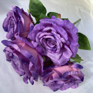 50cm Silk 5-Head Artificial Rose Flower - Image 20