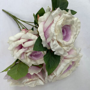 50cm Silk 5-Head Artificial Rose Flower - Image 5