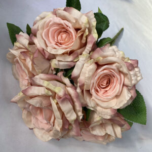 50cm Silk 5-Head Artificial Rose Flower - Image 11
