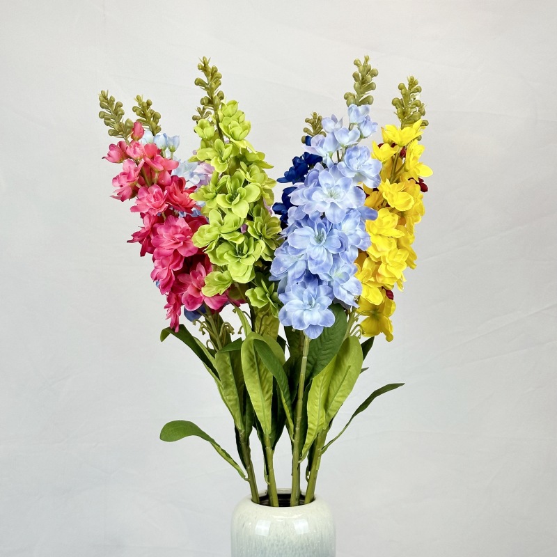 85cm Silk Larkspur Artificial Delphinium Flower
