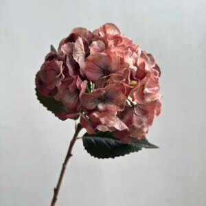51cm Autumn-Style Silk Artificial Hydrangea Flower - Image 2