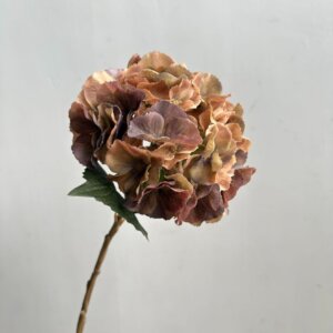 51cm Autumn-Style Silk Artificial Hydrangea Flower - Image 4