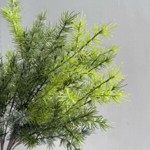 95cm Artificial Single Stem Pine Soft Plastic Pine Needle Greenery - Image 2