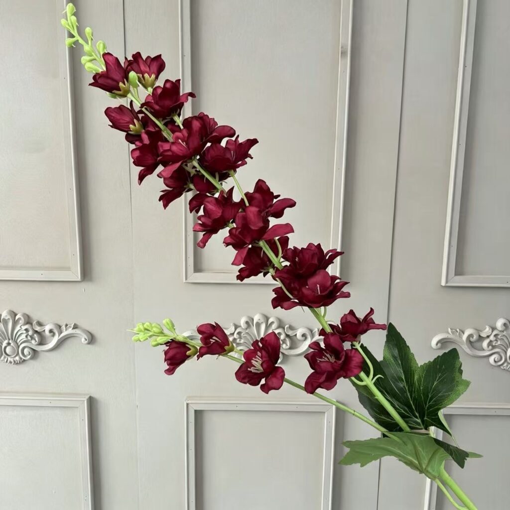 87cm 2-Branched Artificial Delphinium Flower Faux Larkspur