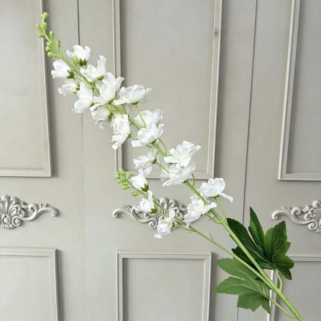 87cm 2-Branched Artificial Delphinium Flower Faux Larkspur