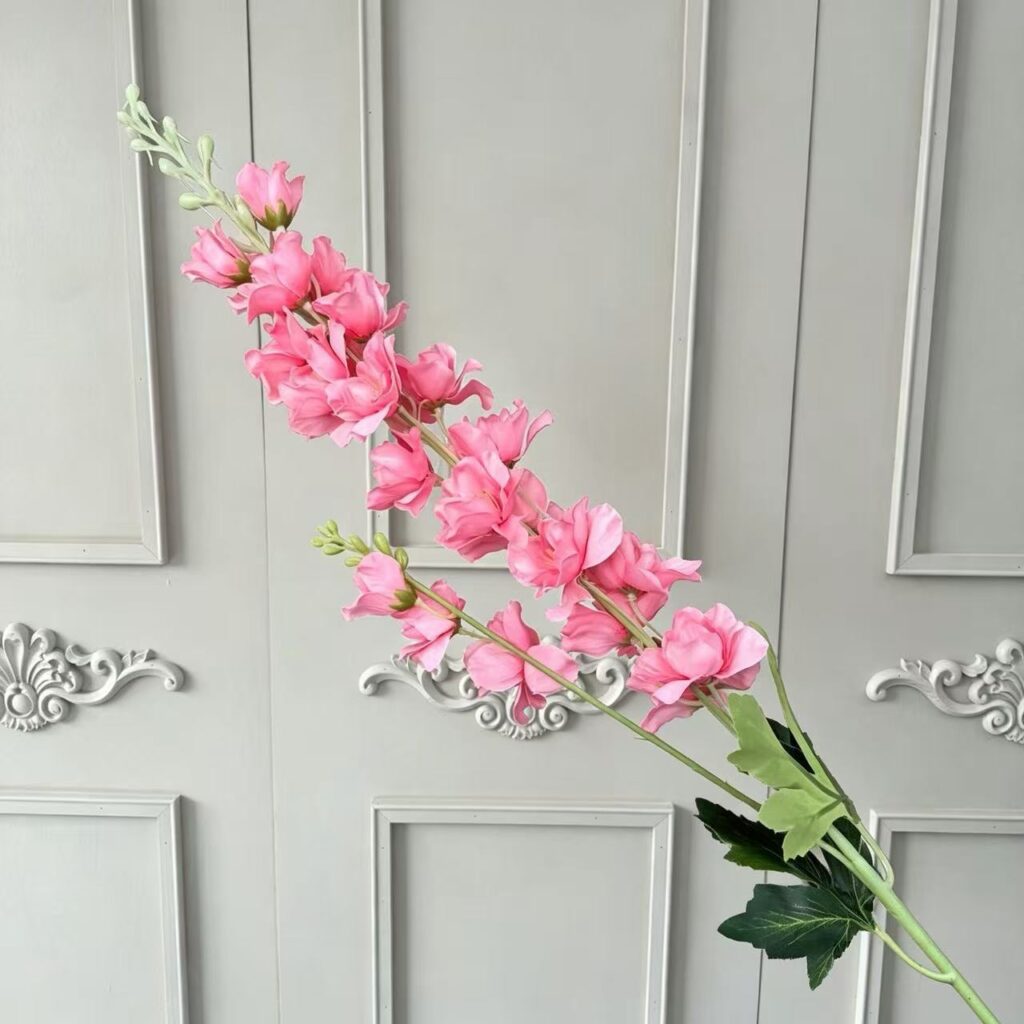 87cm 2-Branched Artificial Delphinium Flower Faux Larkspur