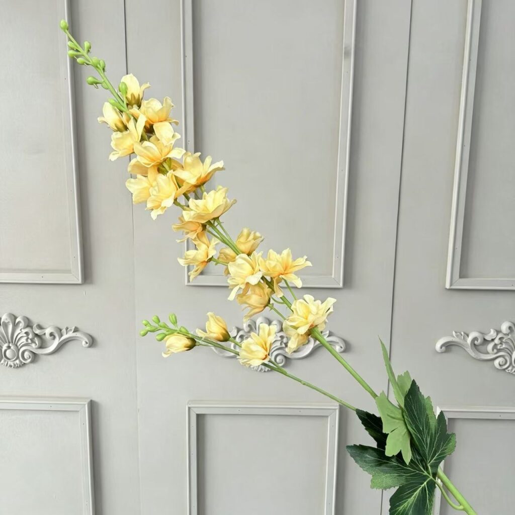 87cm 2-Branched Artificial Delphinium Flower Faux Larkspur