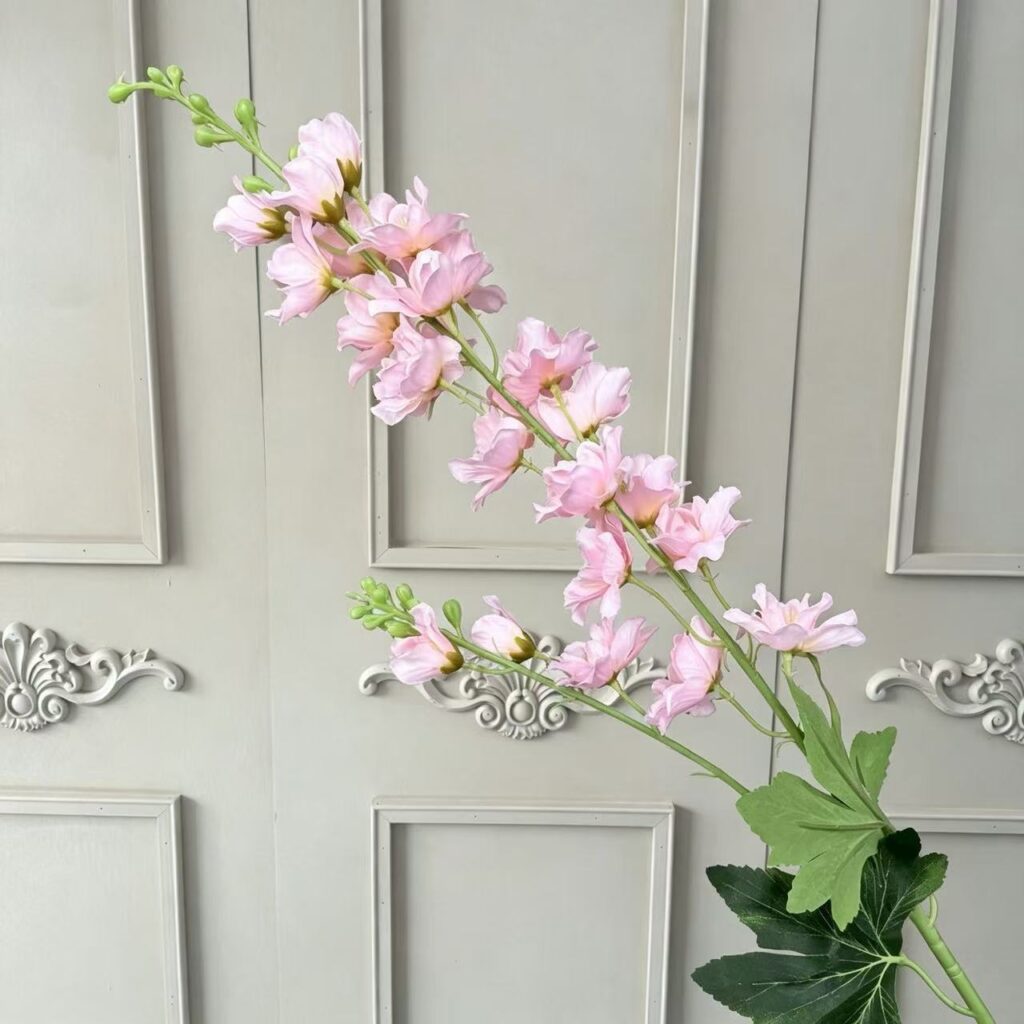 87cm 2-Branched Artificial Delphinium Flower Faux Larkspur