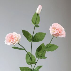 3 Heads 75cm Real Touch Artificial Eustoma - Image 7
