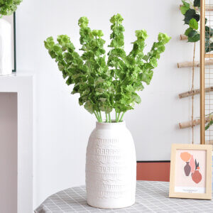 67cm Artificial Bells of Ireland Stem