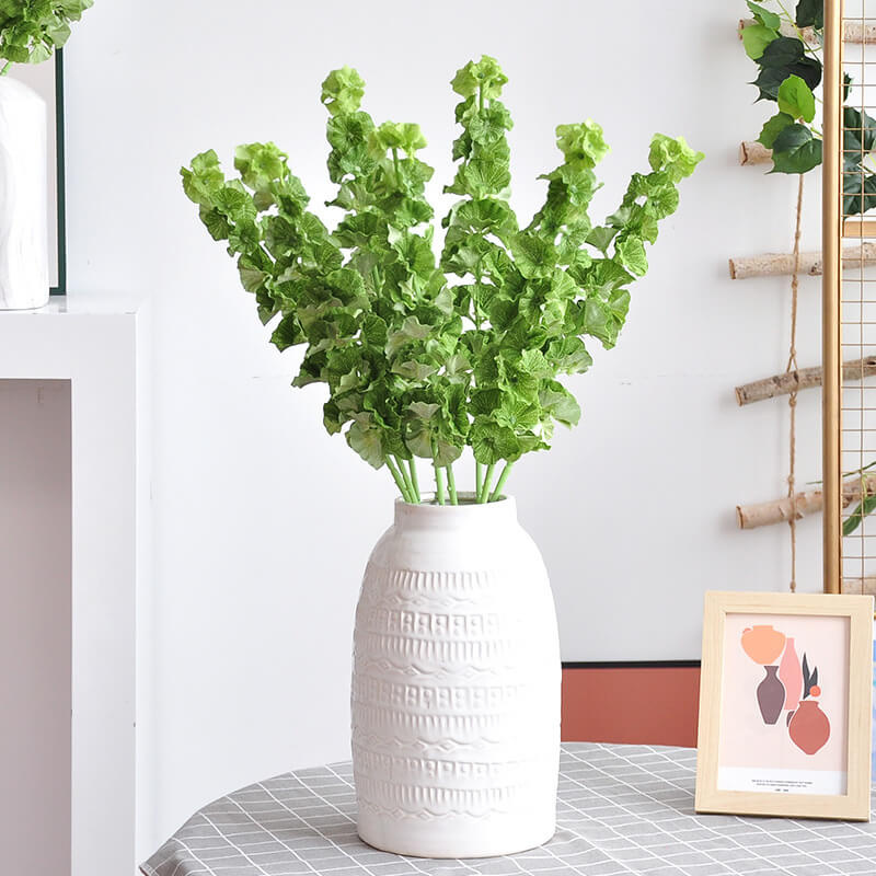 67cm Artificial Bells of Ireland Stem