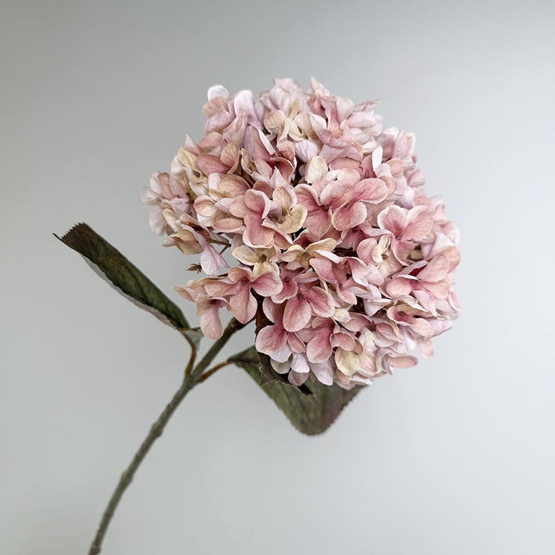 66cm Autumn Color Silk Artificial Hydrangea Flower
