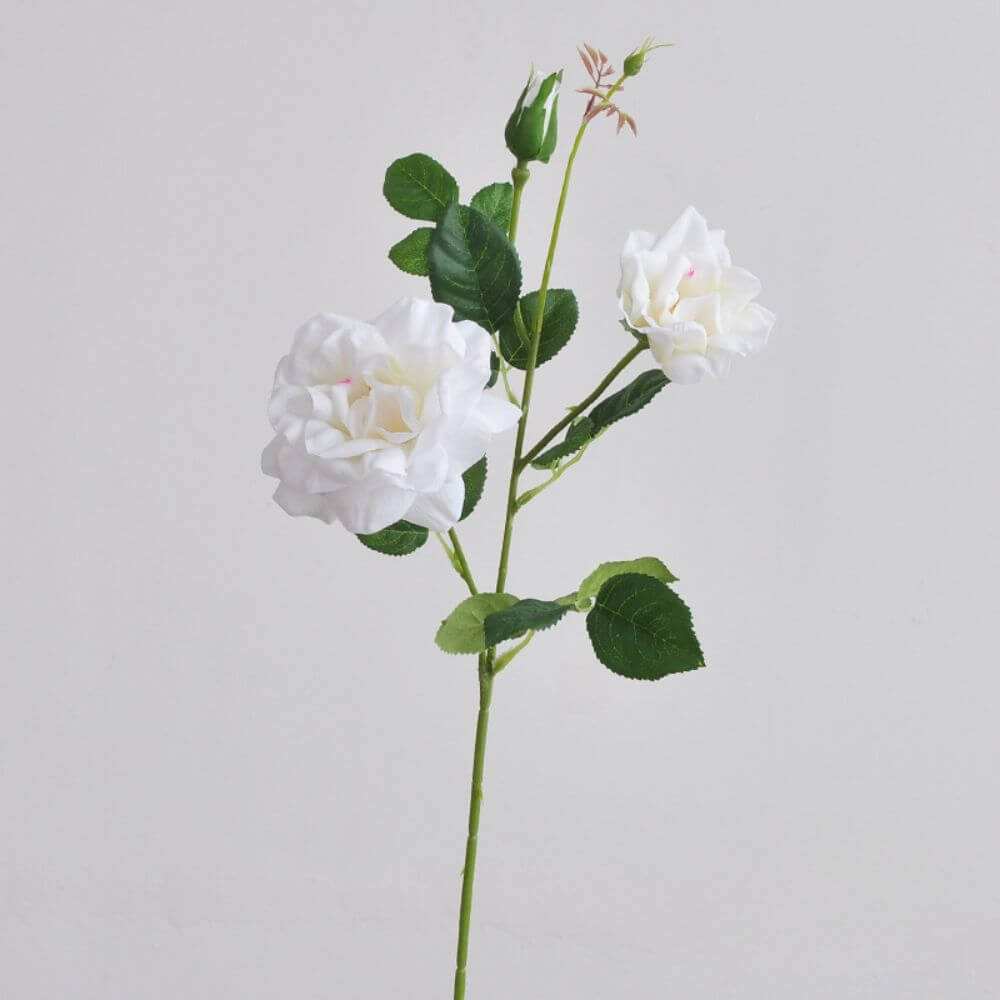 70cm 3-Head Real Touch Artificial Rose Flower