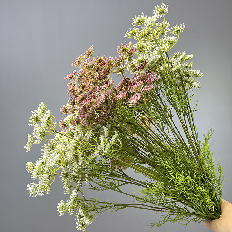 81cm 5-Head Artificial Dill Wildflower Branch